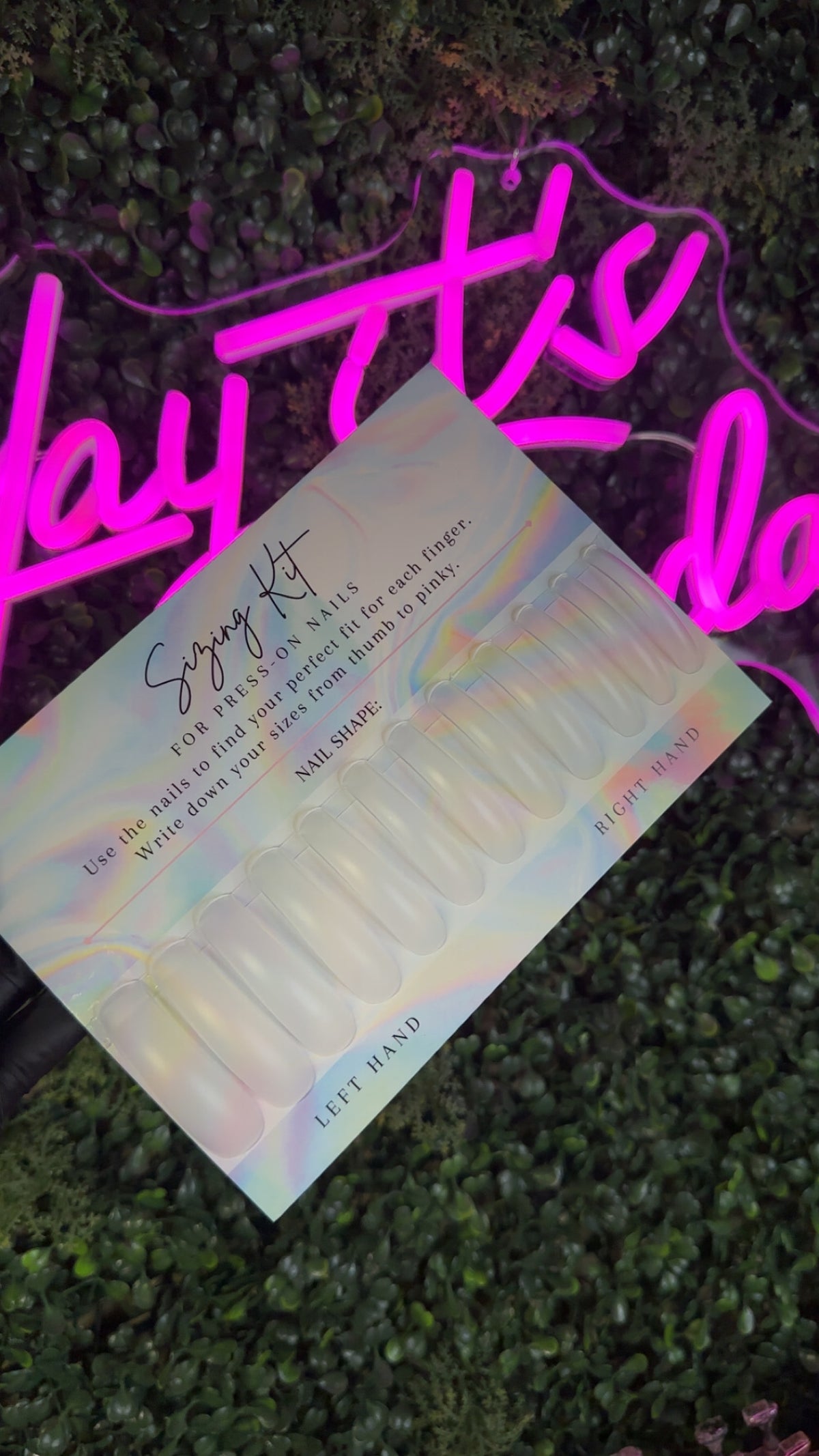 Nail Sizing Kit