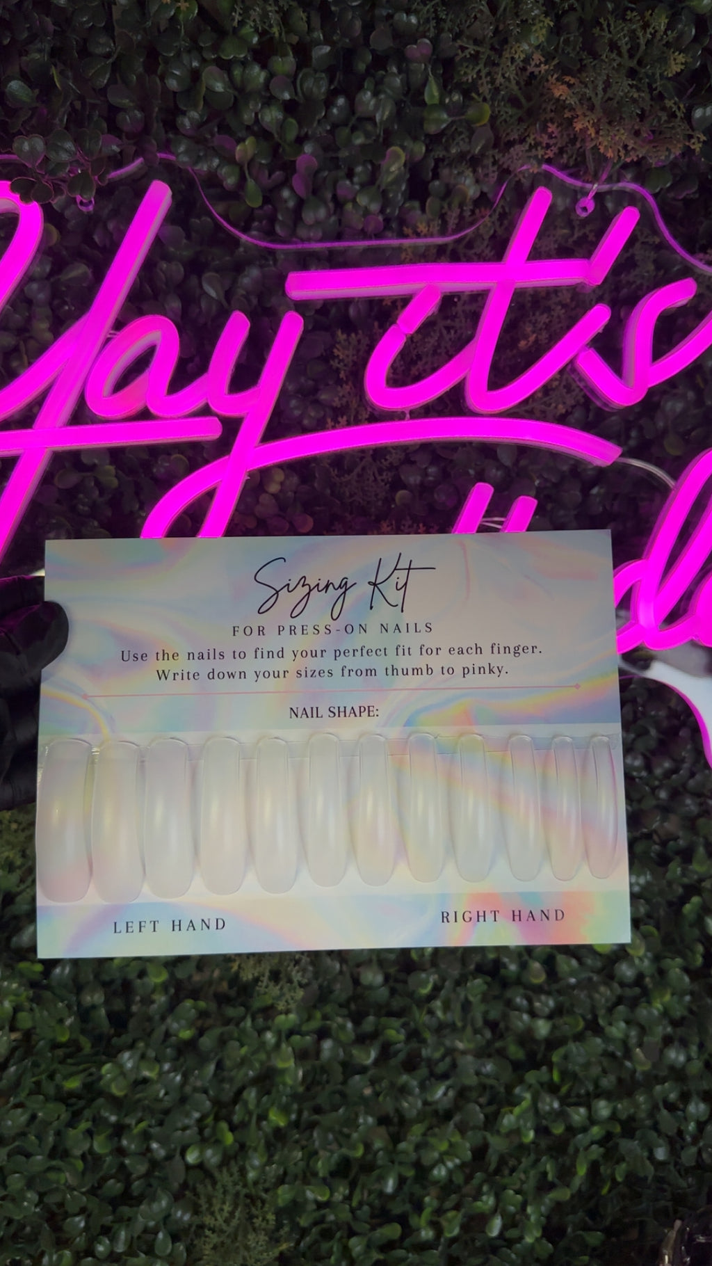 Nail Sizing Kit