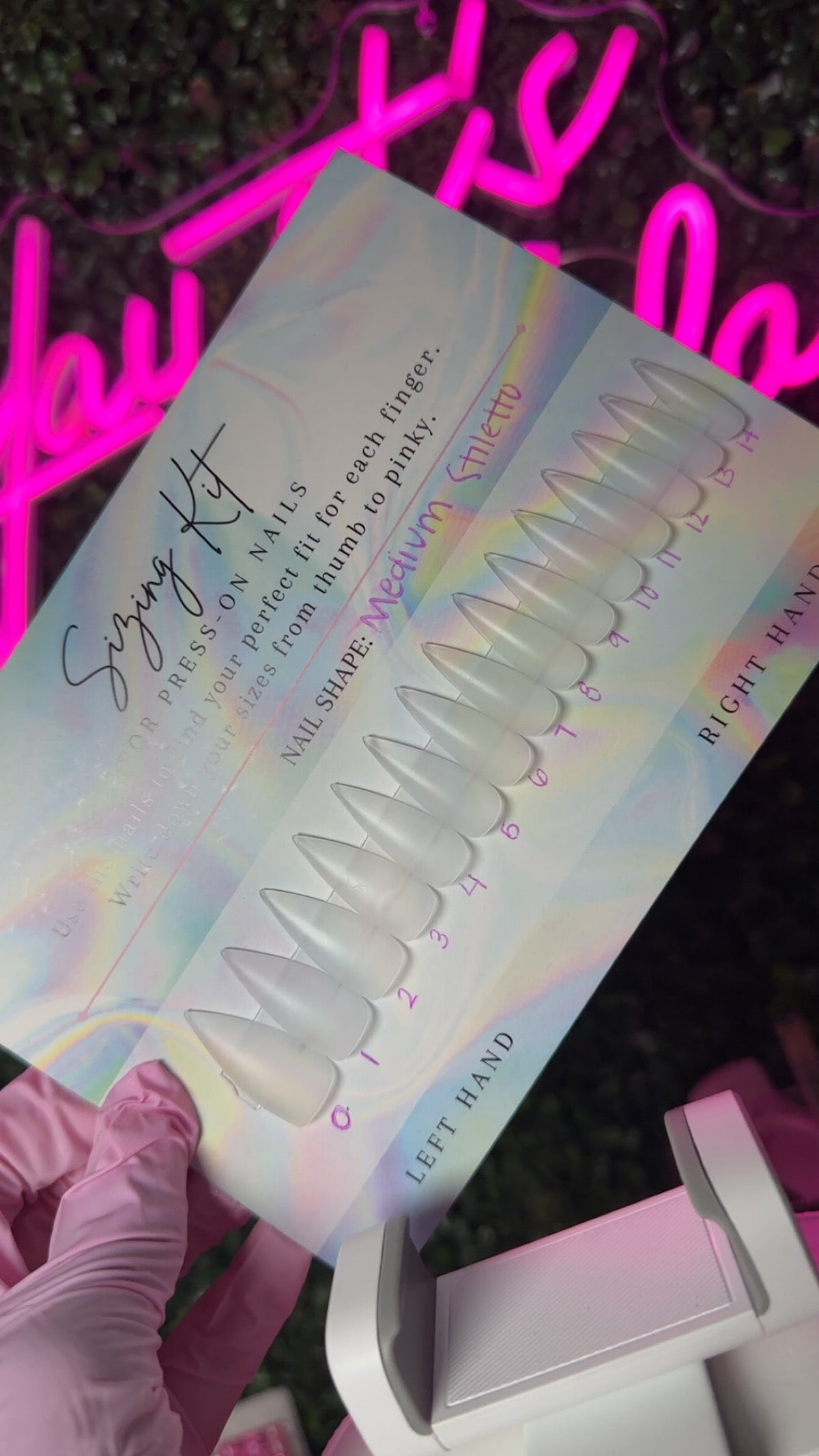 Nail Sizing Kit